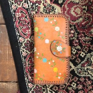 Vintage Tooled Leather Wallet